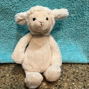 Jellycat Bashful Lamb Small Plush Sheep Mini London Soft Toy 8"